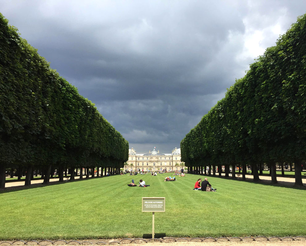 Paris-Luxembourg Gardens by Madeline Clugston