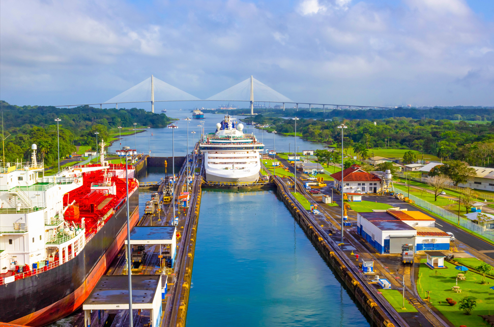 View of Panama Canal