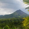 View of the Arenal Volcano taken from The Springs Resort & Spa at Arena