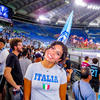 I was able to go to my first ever soccer game in Rome! It was Lazio versus Genoa.